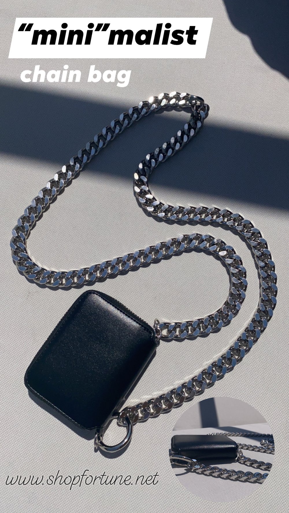 Image of “mini”malist chain bag 