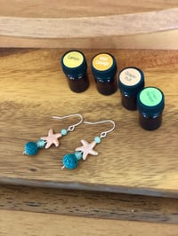 Image 5 of STARFISH SENSATION EARRINGS Orange
