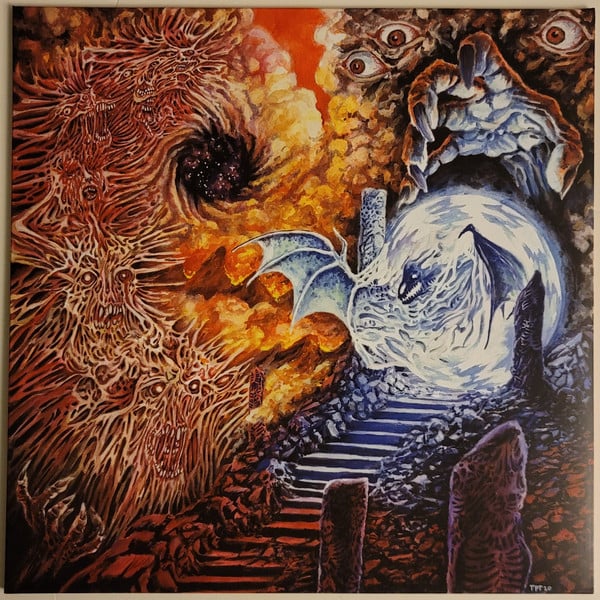 Gatecreeper - An Unexpected Reality (Smoke + Cyan Splatter Vinyl)