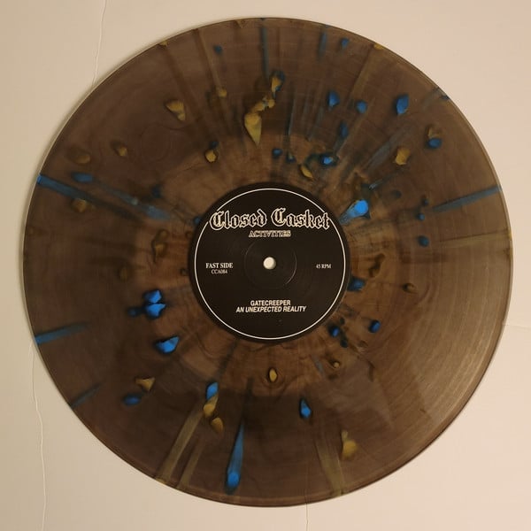 Gatecreeper - An Unexpected Reality (Smoke + Cyan Splatter Vinyl)