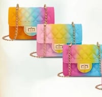 Kids Stylish Rainbow Mini Purse 