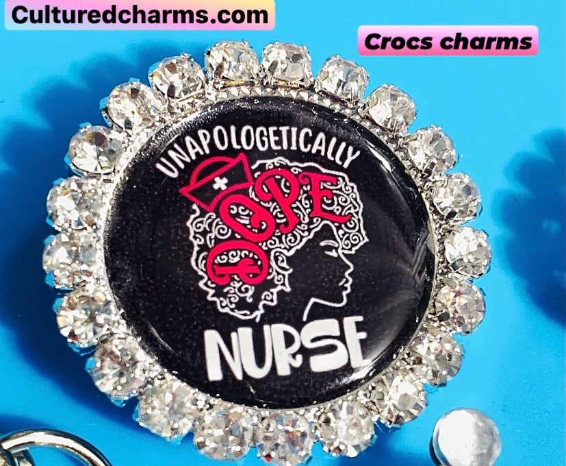 nurse croc charms