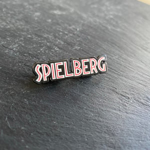 Spielberg soft enamel pin badge