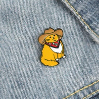 Image 2 of COWBOY KITTY PIN