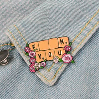 Image 2 of F**K YOU WORD GAME PIN