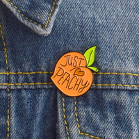 Image 2 of JUST PEACHY PIN