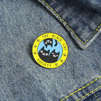 Image 2 of BLACK CAT SOCIETY PIN