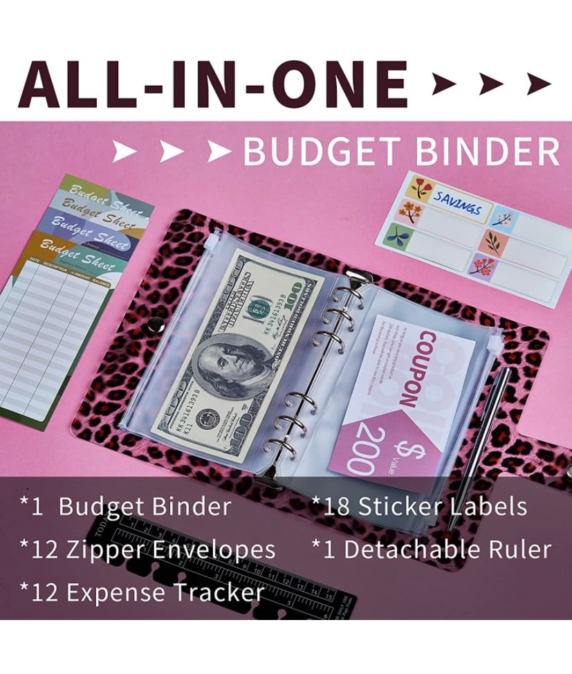 Personalized A5 Budget Binder – Creative Luxury