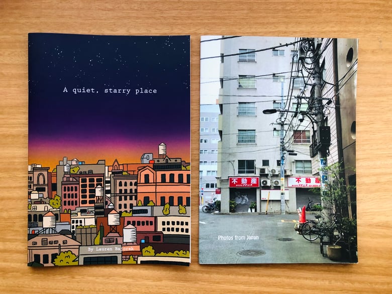 Image of Large zines - Japan photo album and Starry place