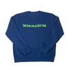 [Summer Sweatshirt] Royal Blue / Bright Lime