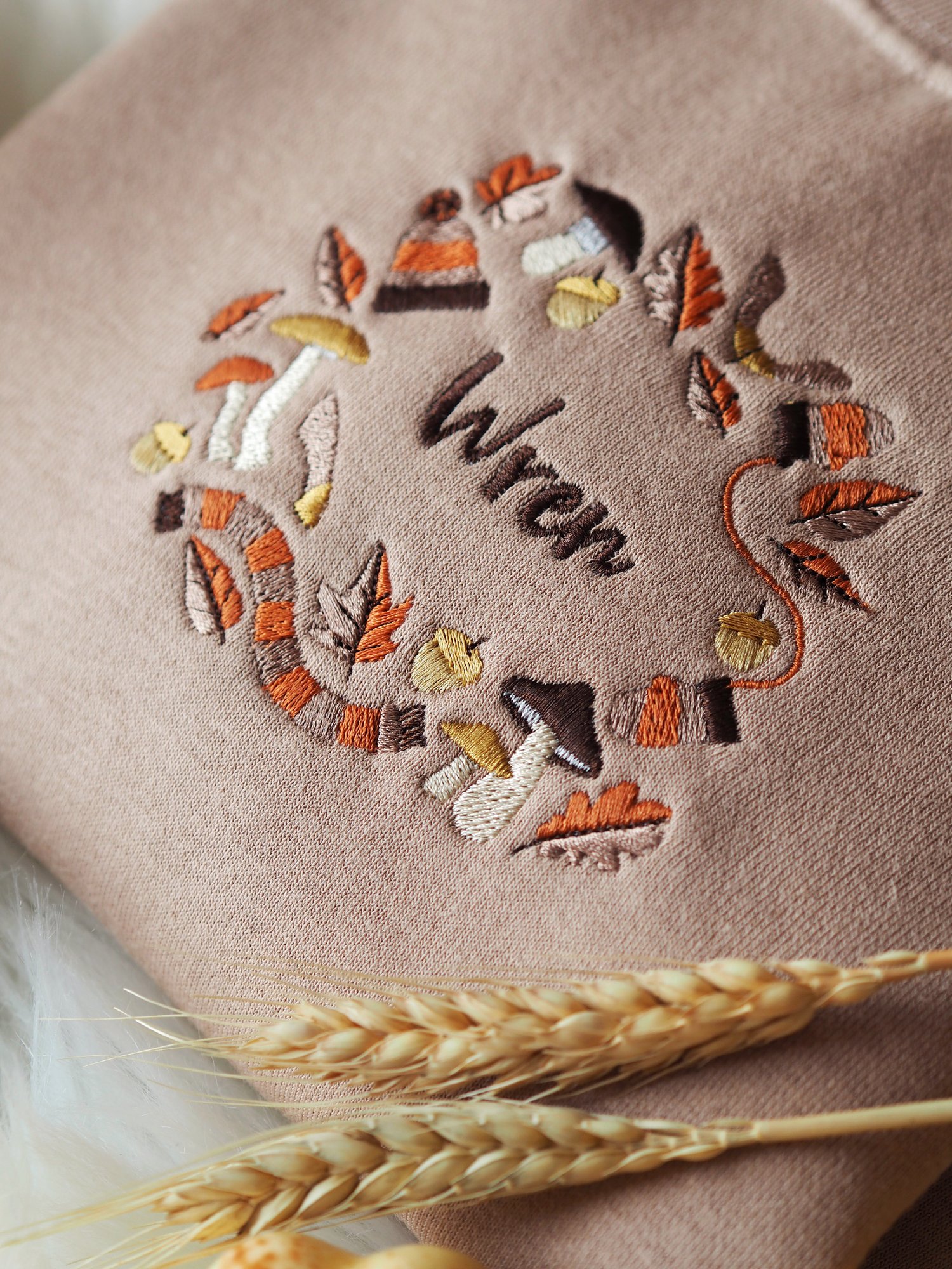 Image of A Rustling Stroll - Taupe Sweater