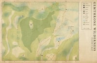 Image 1 of Wilderness Map/Poster - In the Shadow of Tower Silveraxe