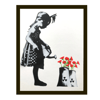 LITTLE GIRL WITH WATERING CAN - 