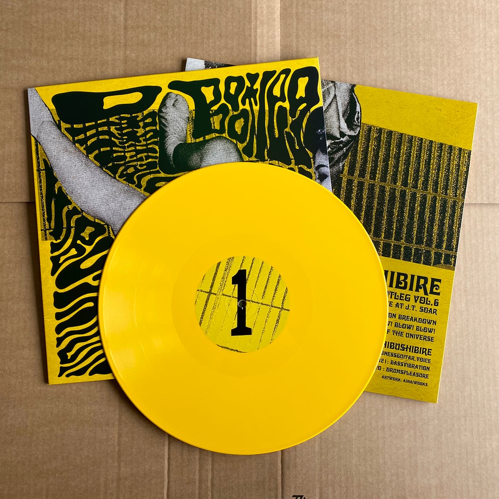 HIBUSHIBIRE 'Official Live Bootleg Vol 6' Yellow Vinyl LP