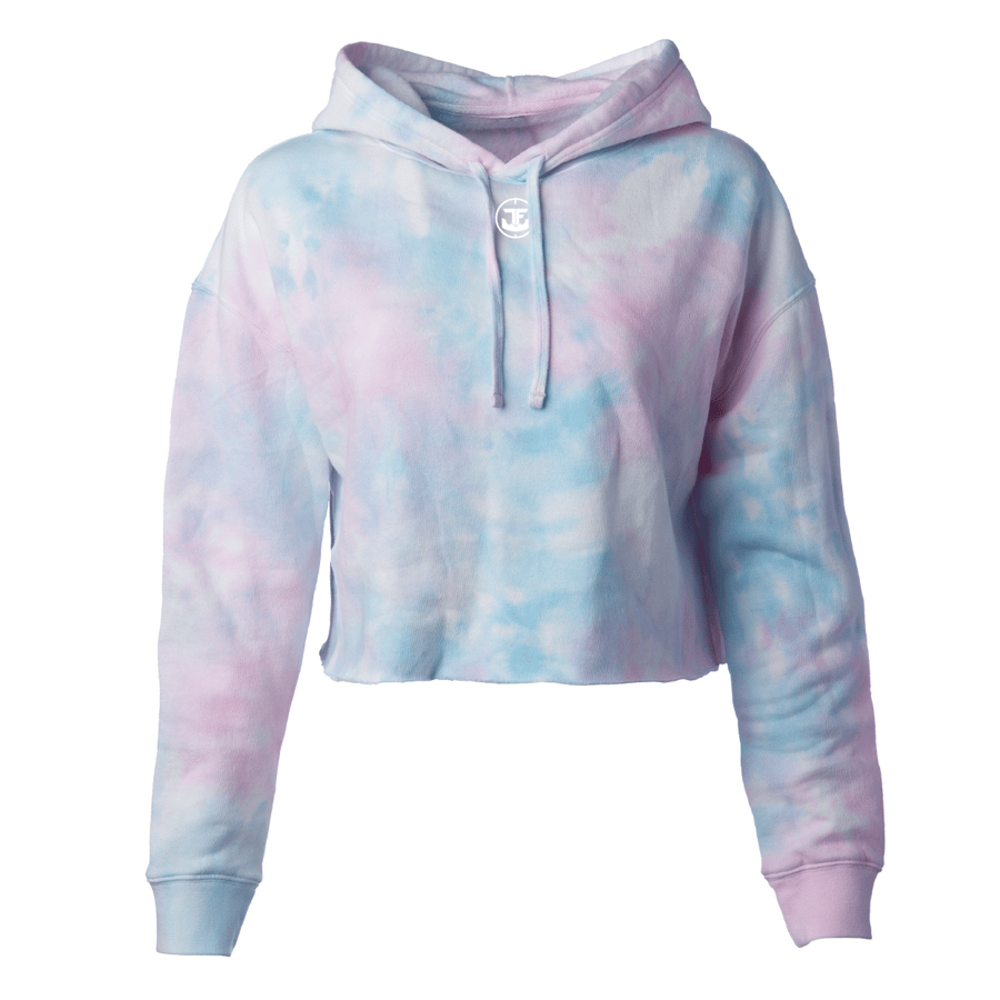 Image of Lightweight Crop Top Hooded Pullover