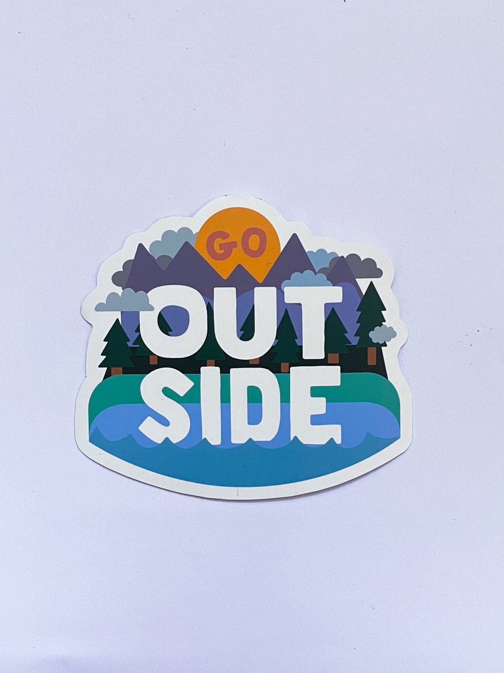 Image of Go Outside Sticker