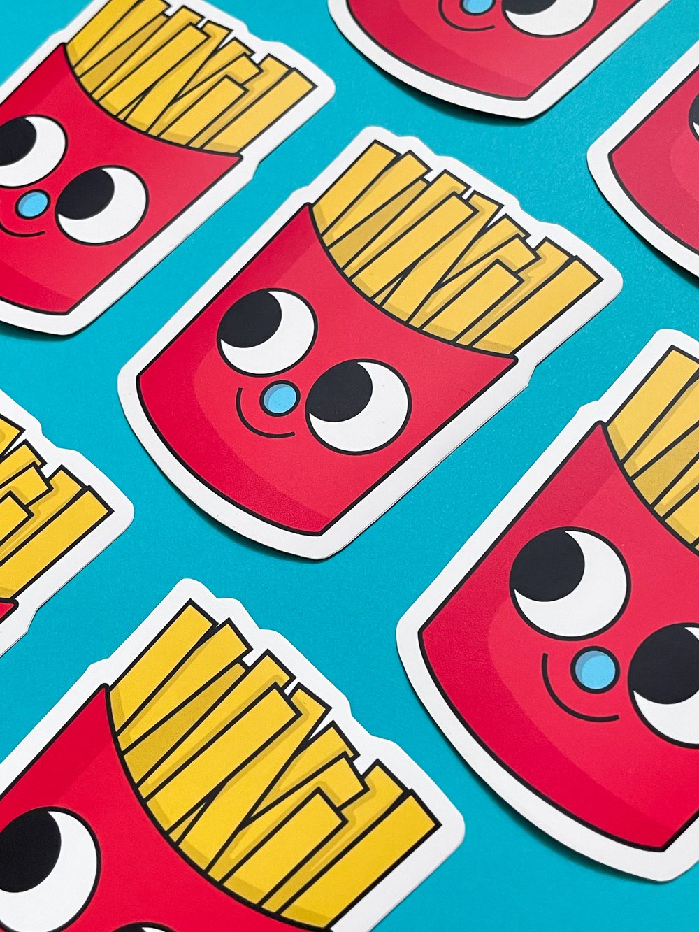 Image of French Fries Sticker