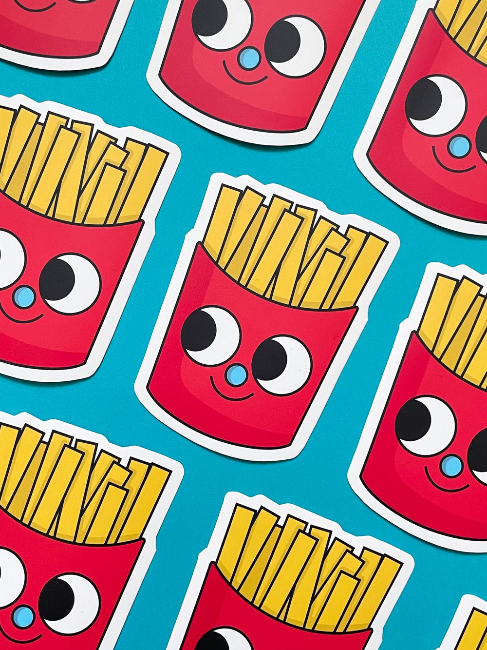 Image of French Fries Sticker