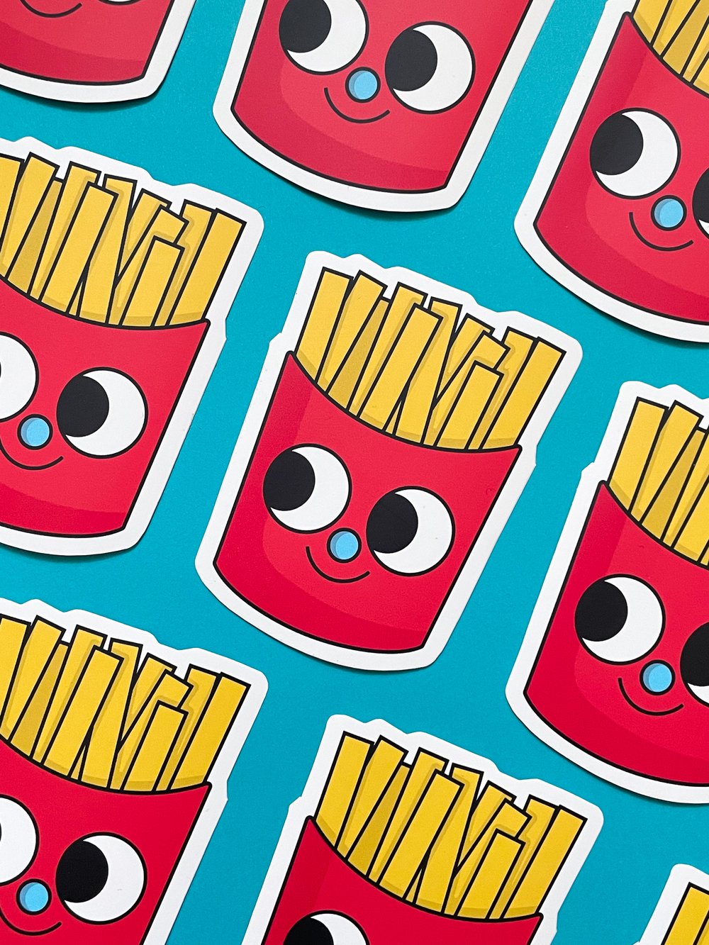 French Fries Sticker | Goodies and Co