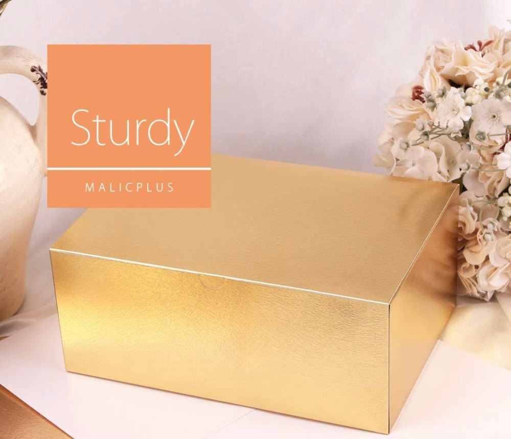 Gold mystery makeup box 