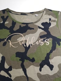 Image 3 of Ladies Ruthless Camo T Shirt 