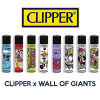 Image 1 of Art of SOOL X Clipper - Wall of Giants Lighters 