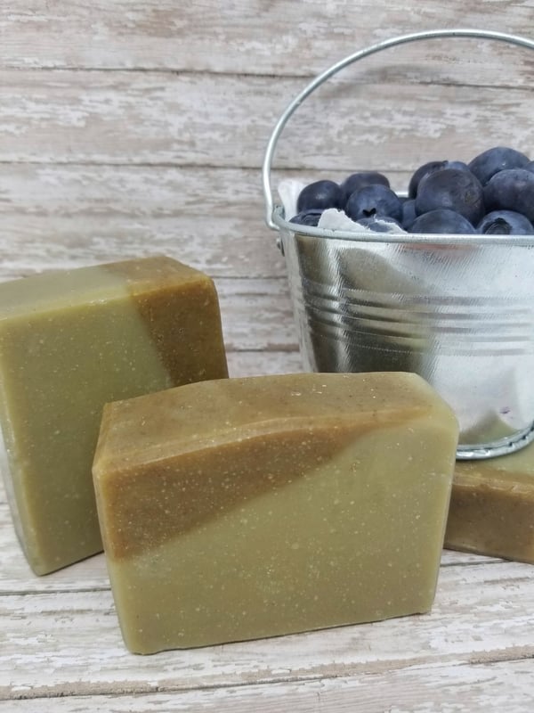 Image of Blueberry Thyme Cold Process Soap