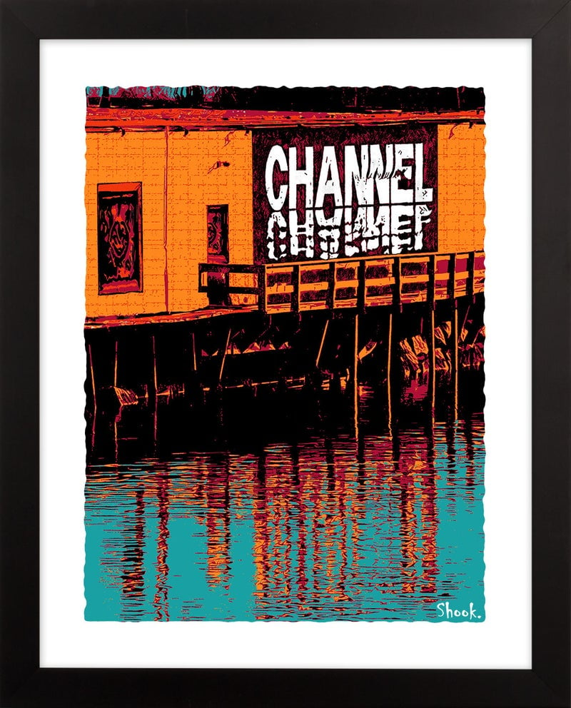 The Channel Boston Giclée Art Print - (Multi-size options)