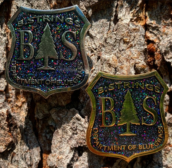 Image of Dept of BG Badges - Galaxy Glitter