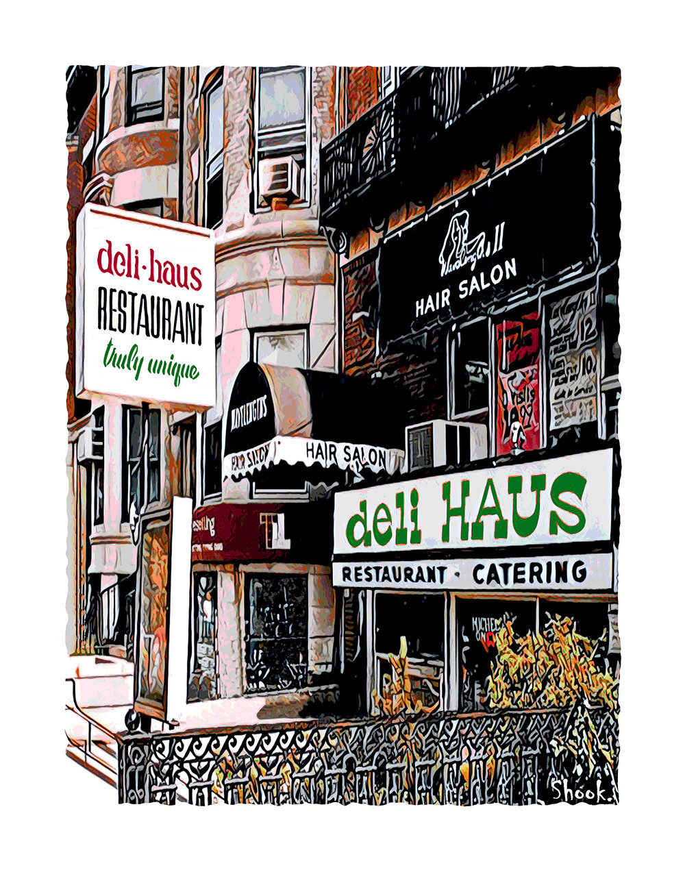 Deli Haus Boston Giclée Art Print (Multi-size options)