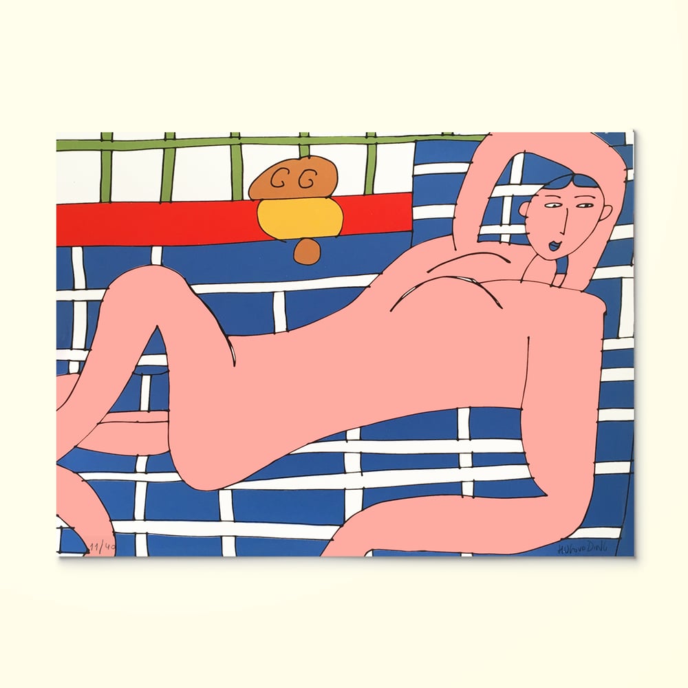 Image of NU VERMELHO HENRI MATISSE, Hugo van der Ding