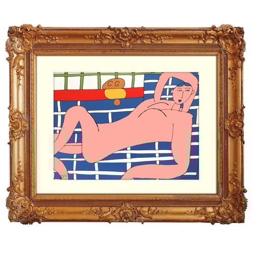 Image of NU VERMELHO HENRI MATISSE, Hugo van der Ding