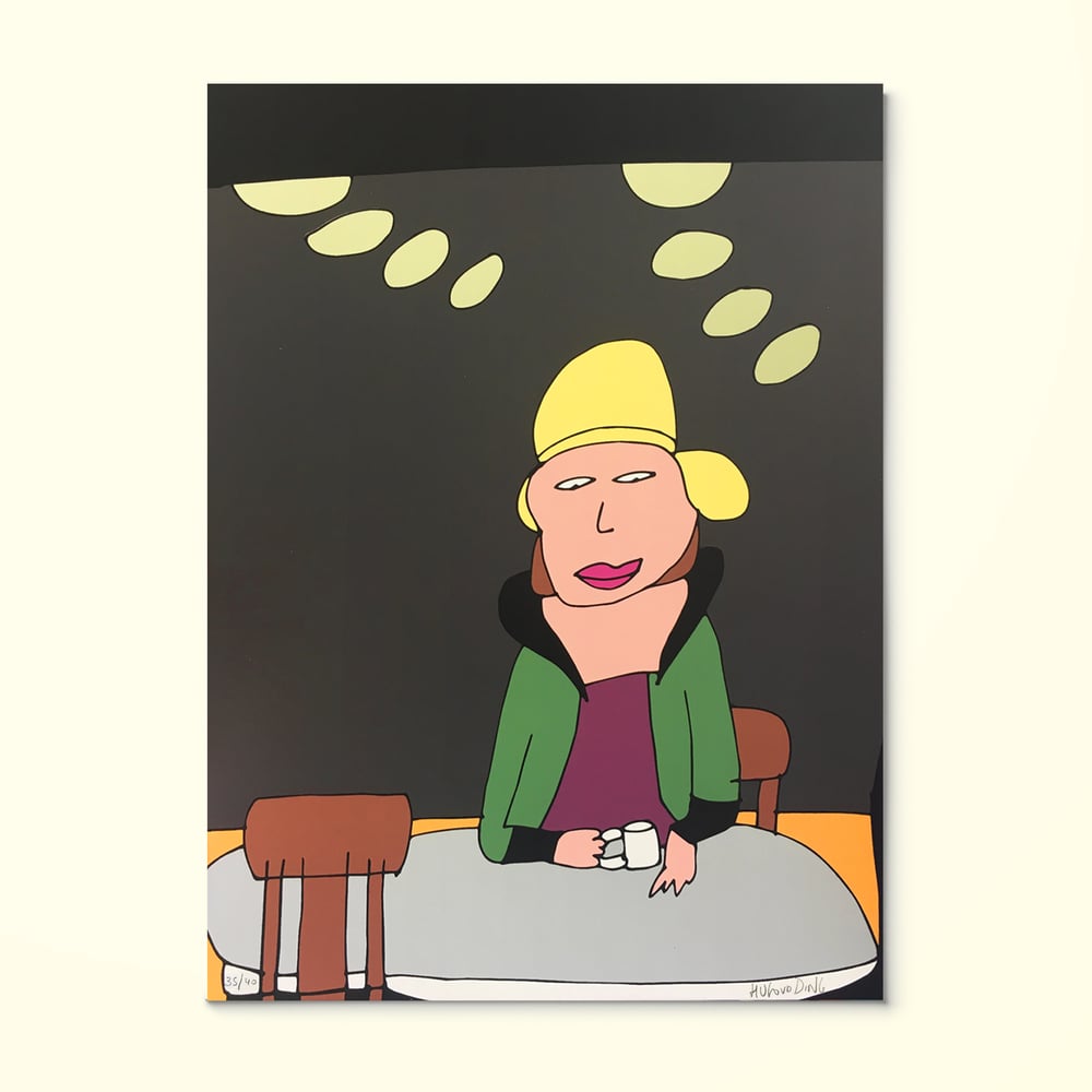 Image of AUTOMAT EDWARD HOPPER, Hugo van der Ding