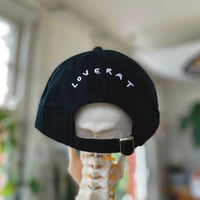 Image 4 of "RAT BABY"  DAD CAP (BLACK)
