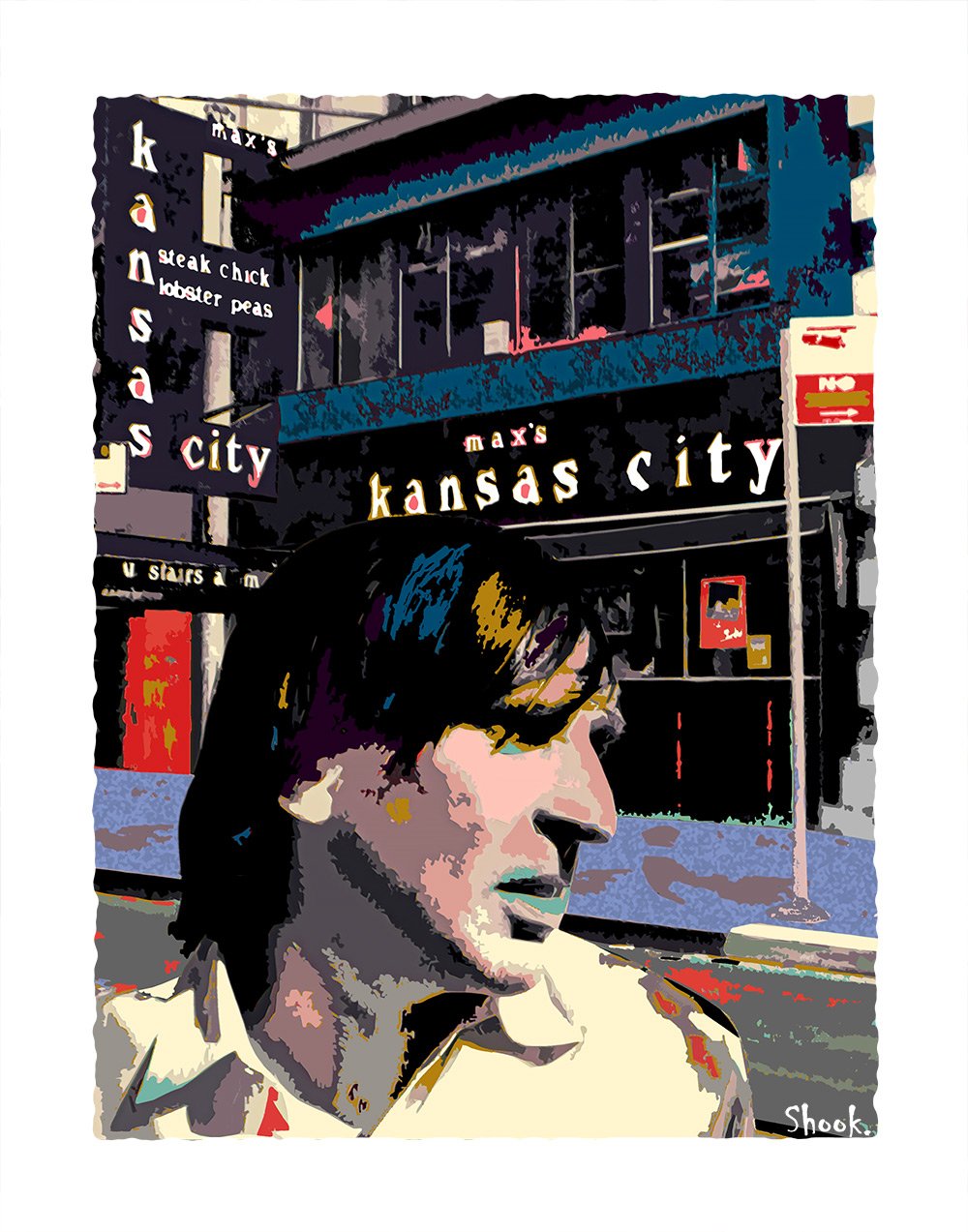 Max's Kansas City NYC Giclée Art Print (Multi-size options)