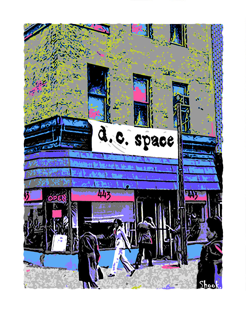 DC Space "Lunchtime" Giclée Art Print (Multi-size options)