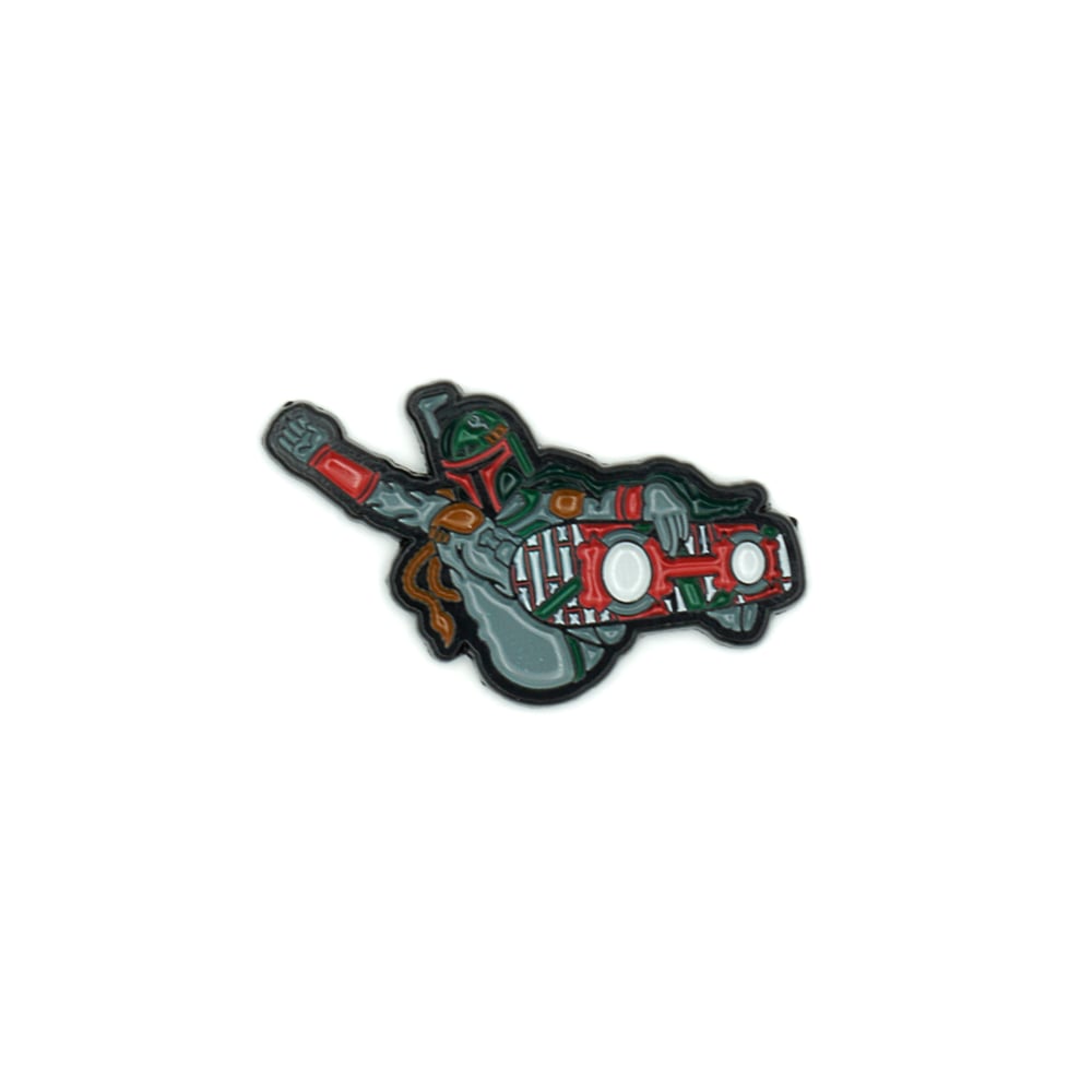 Escaping the Pit Special Edition enamel pin