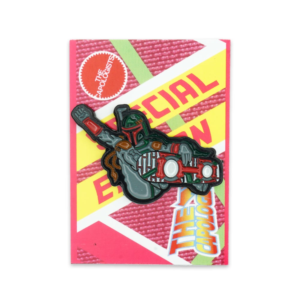 Escaping the Pit Special Edition enamel pin