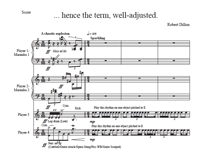 ...hence the term, well adjusted. — Score and Parts