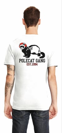 Official Polecat Gang / PDGA Rodman - T-Shirt - White