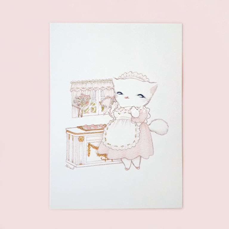 Image of Petite Pâtissière - Art Print
