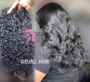 Image of TROPICAL CURLY INDIAN HAIR EXTENSIONS