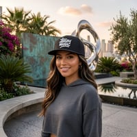 Image 3 of LuxuryManiac Liquid Chrome Snapback