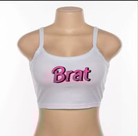 Image 2 of “Spoiled Brat” Crop Top 