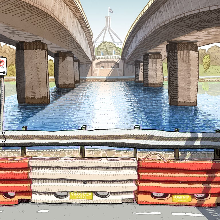 Commonwealth Bridge, Digital print Image 3