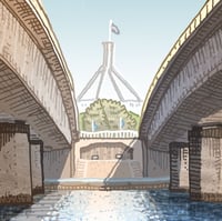 Image 2 of Commonwealth Bridge, Digital print