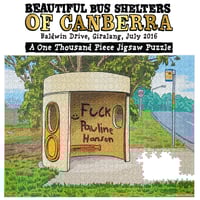 Image 2 of Pauline Bus Shelter 1000 piece Jigsaw LAST 10 available at this price