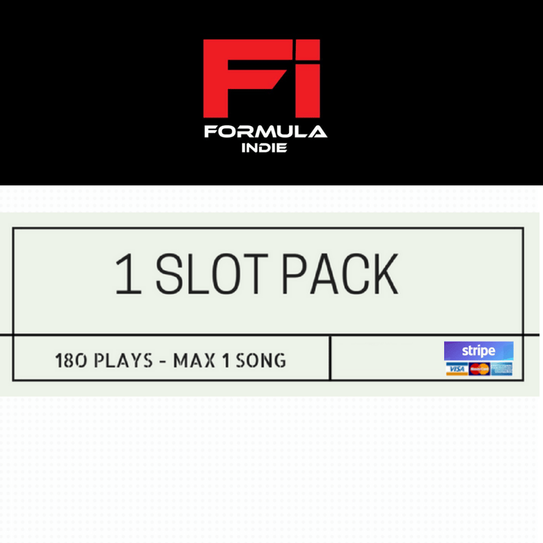 Image of FORMULA INDIE ENTRY FEE PACK- 1 SLOT