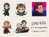 Loki & Co. Stickers