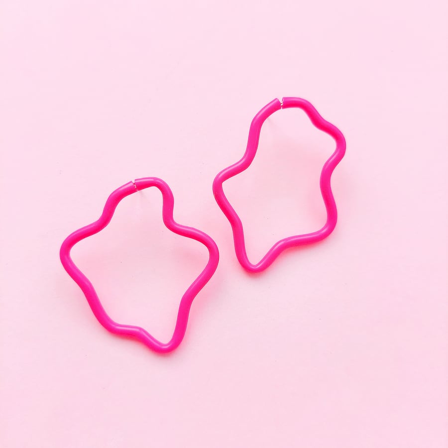 Image of Neon splash studs